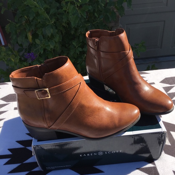 karen scott ankle booties